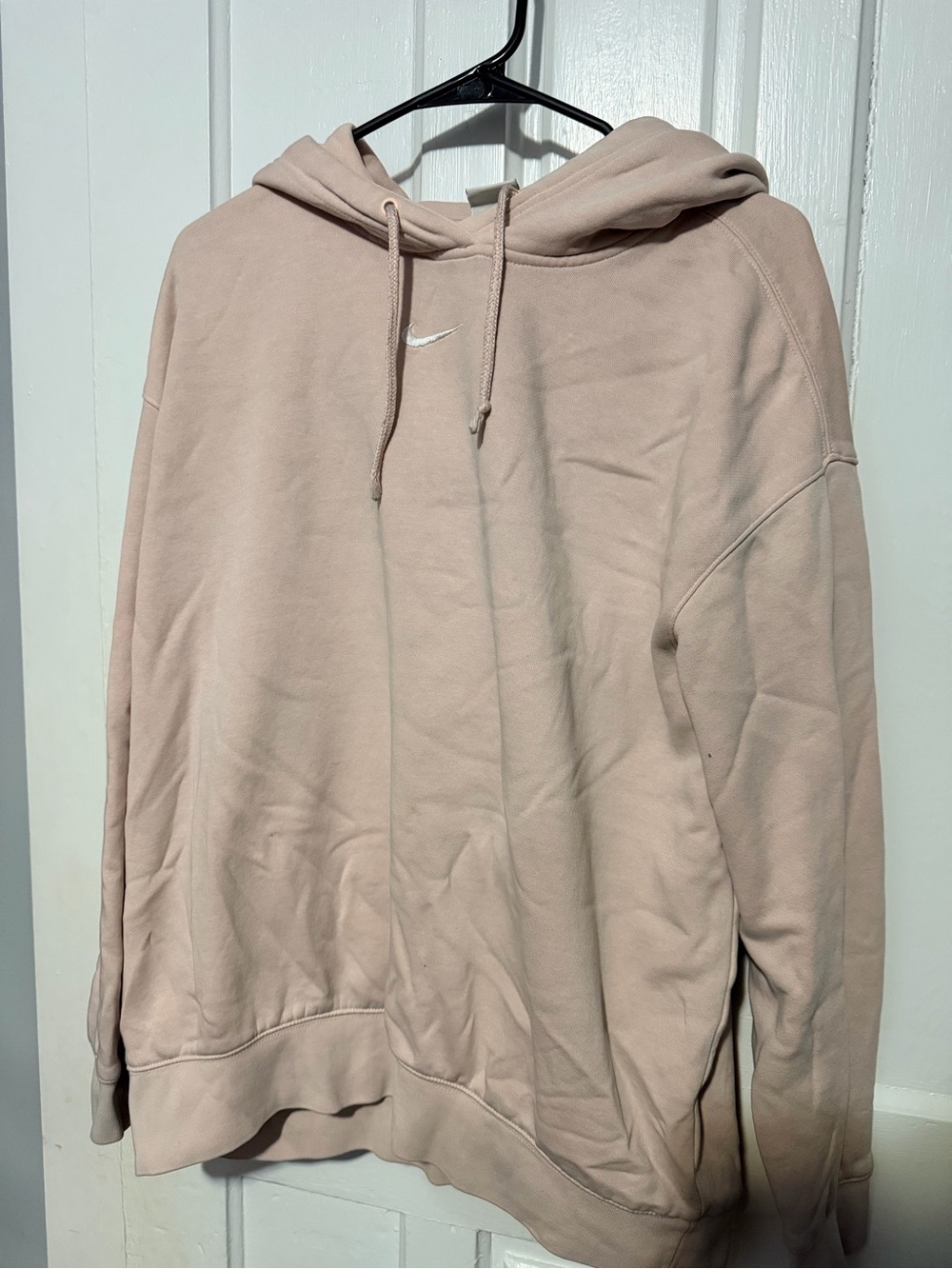 Nike Pullover Hoodie in Soft Blush